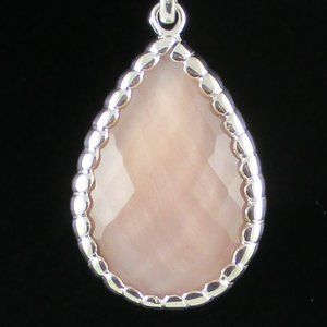 Vicenza Silver Reversible Enhancer with Chain